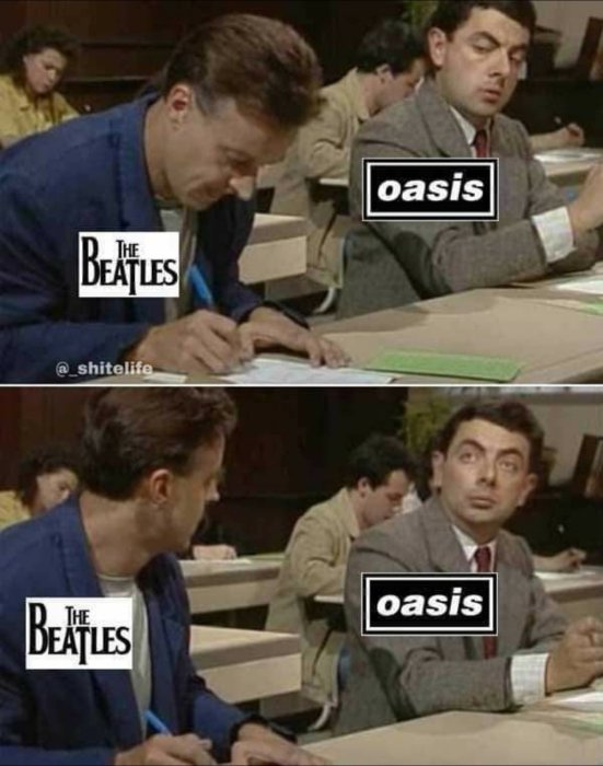 Beatles vs Oasis Beatles vs Oasis