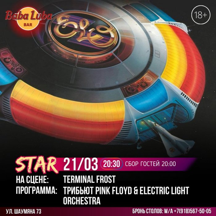 ���� ���� ���. Terminal Frost - Pink Floyd � Electric Light Orchestra Tribute